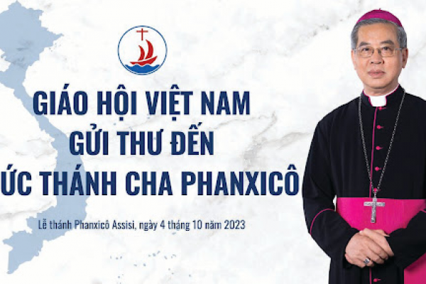 Giáo Hội Việt Nam gửi thư đến Đức Thánh Cha Phan-xi-cô