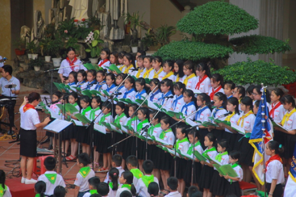 Đại hội Thiếu nhi Thánh Thể Giáo phận Thái Bình năm 2018