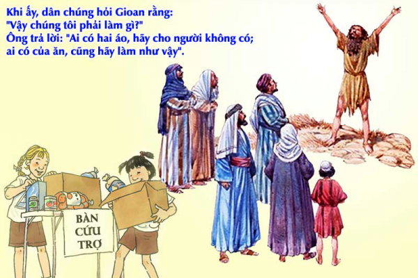 Thánh Kinh bằng hình: Chúa nhật 3 mùa Vọng năm C