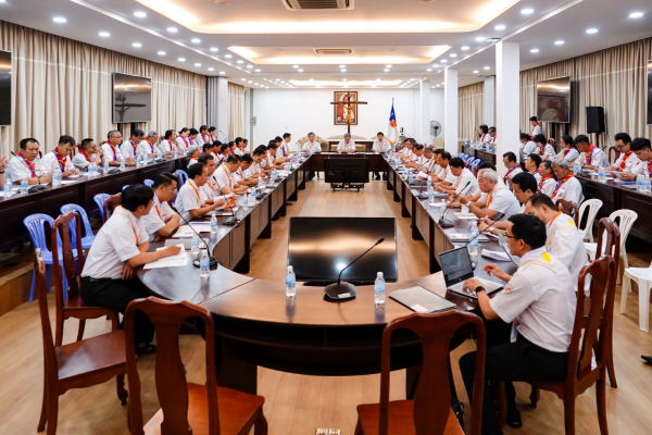 Chùm ảnh 1 - Tổng Liên đoàn TNTTVN: Đại hội Toàn quốc ngày thứ I