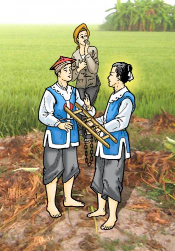 Ảnh vẽ Các Thánh Tử Đạo VN 3