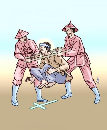 Ảnh vẽ Các Thánh Tử Đạo VN 3