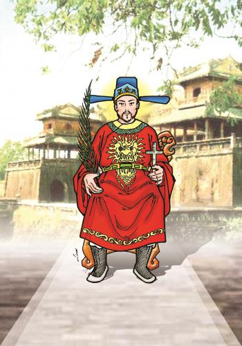 Ảnh vẽ Các Thánh Tử Đạo VN 3