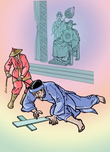 Ảnh vẽ Các Thánh Tử Đạo VN 1