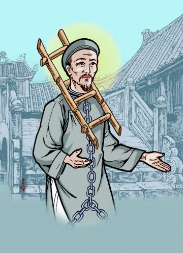 Ảnh vẽ Các Thánh Tử Đạo VN 1