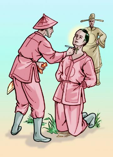 Ảnh vẽ Các Thánh Tử Đạo VN 1