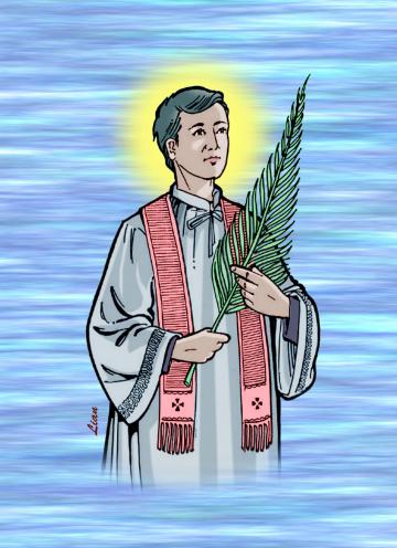 Ảnh vẽ Các Thánh Tử Đạo VN 1